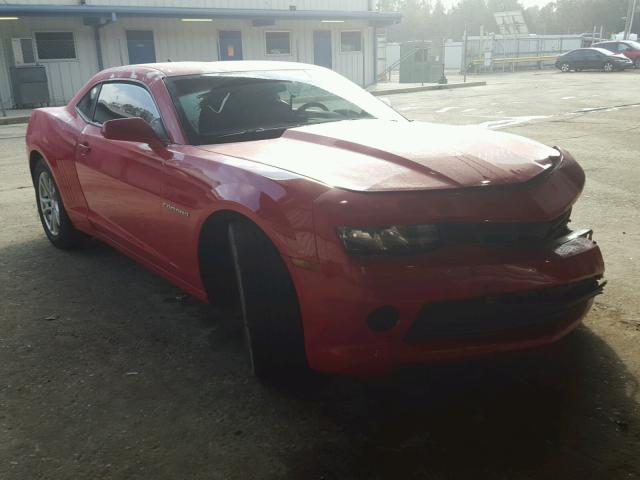 2G1FB1E30F9169696 - 2015 CHEVROLET CAMARO LS RED photo 1