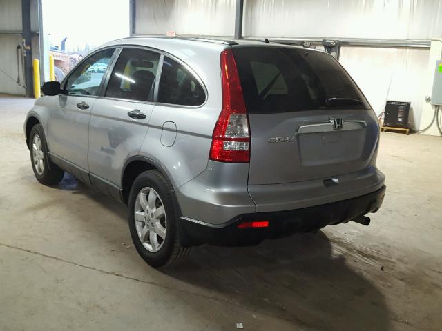 5J6RE48508L002223 - 2008 HONDA CR-V EX SILVER photo 3