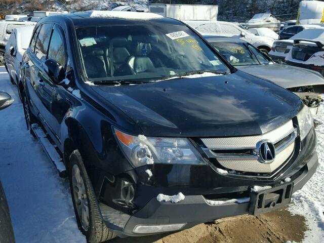 2HNYD28298H553787 - 2008 ACURA MDX BLACK photo 1