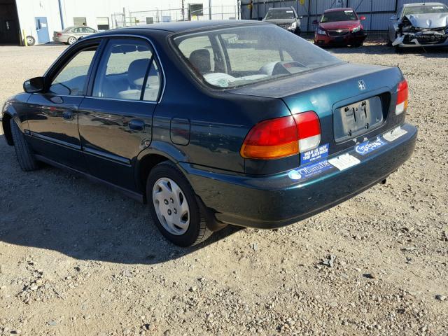 1HGEJ864XVL006715 - 1997 HONDA CIVIC EX GREEN photo 3