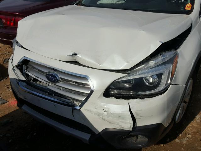 4S4BSAHC7F3308759 - 2015 SUBARU OUTBACK 2. WHITE photo 9