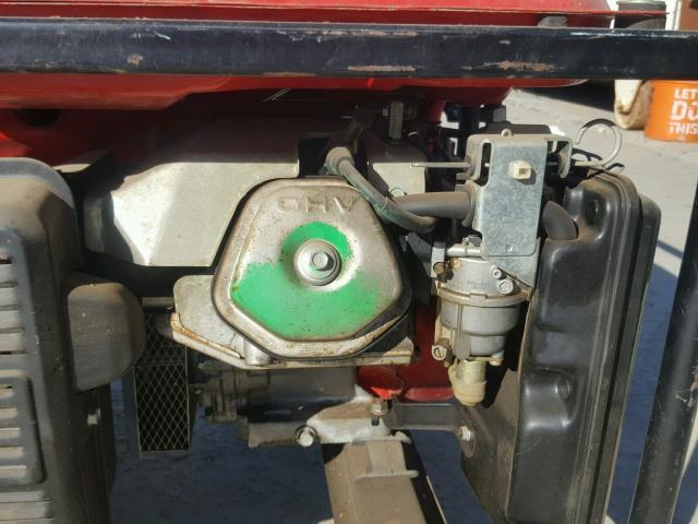 EA73019836 - 2006 HONDA GENERATOR RED photo 8