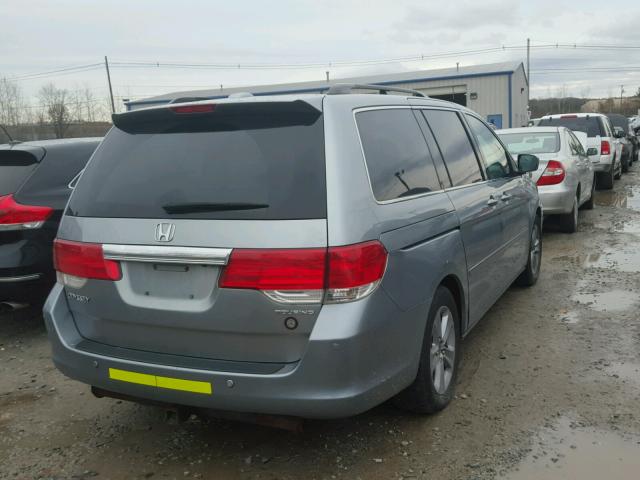 5FNRL38938B017231 - 2008 HONDA ODYSSEY TO GRAY photo 4