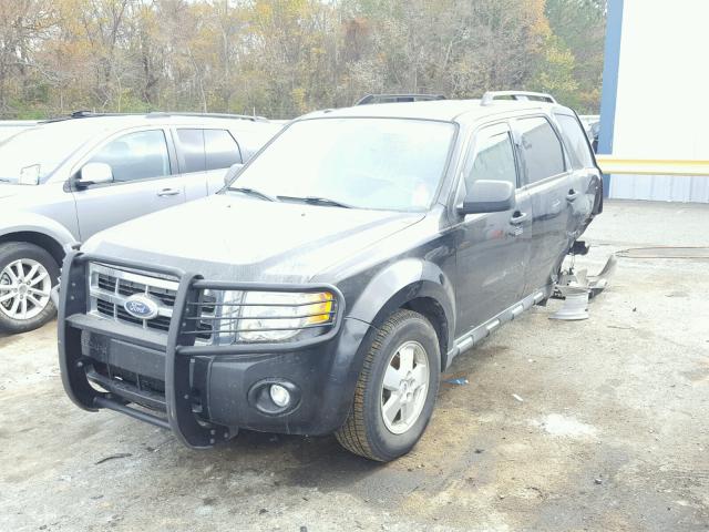 1FMCU0D77BKC16214 - 2011 FORD ESCAPE XLT BLACK photo 2