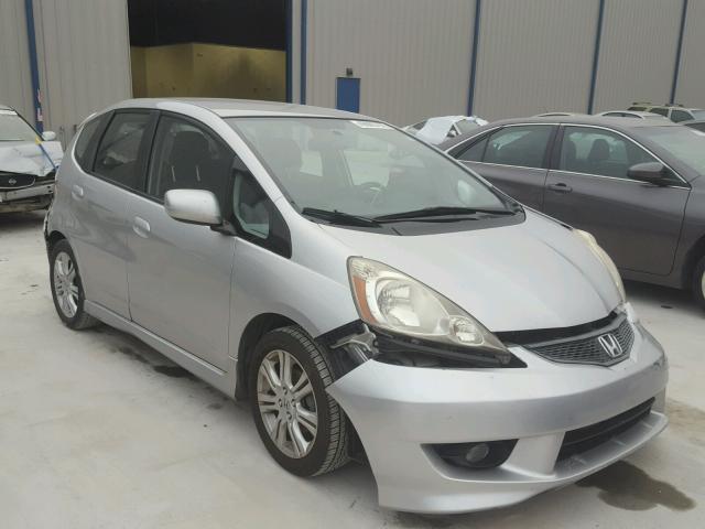 JHMGE8H57BC015688 - 2011 HONDA FIT SPORT SILVER photo 1