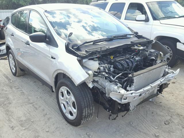 1FMCU0F73HUA09720 - 2017 FORD ESCAPE S SILVER photo 1