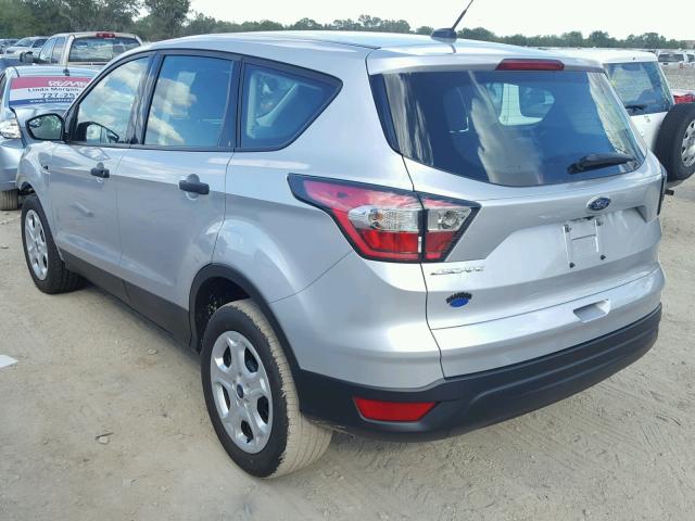 1FMCU0F73HUA09720 - 2017 FORD ESCAPE S SILVER photo 3