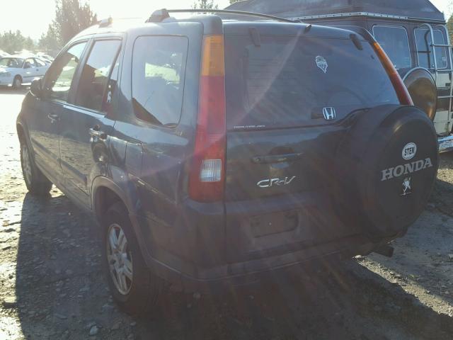 JHLRD78892C075833 - 2002 HONDA CR-V EX GREEN photo 3