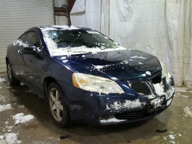 1G2ZH17N684112947 - 2008 PONTIAC G6 GT BLUE photo 1