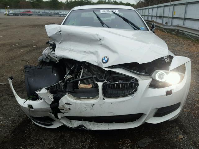 WBAKG1C56DJ217616 - 2013 BMW 335 I SULE WHITE photo 7