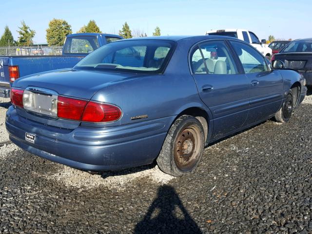 1G4HP54KXY4113316 - 2000 BUICK LESABRE CU BLUE photo 4