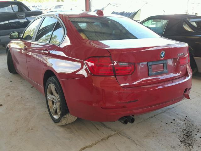 WBA3A5C55DF353784 - 2013 BMW 328 I RED photo 3