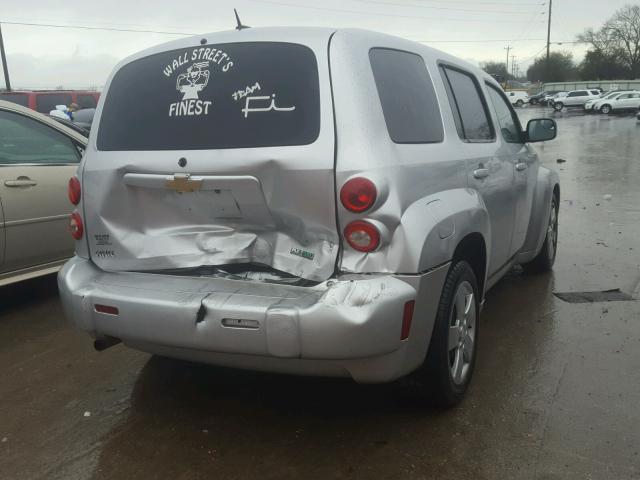 3GNBAAFW8BS540173 - 2011 CHEVROLET HHR LS SILVER photo 4