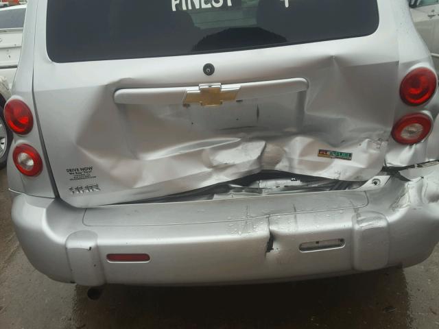 3GNBAAFW8BS540173 - 2011 CHEVROLET HHR LS SILVER photo 9