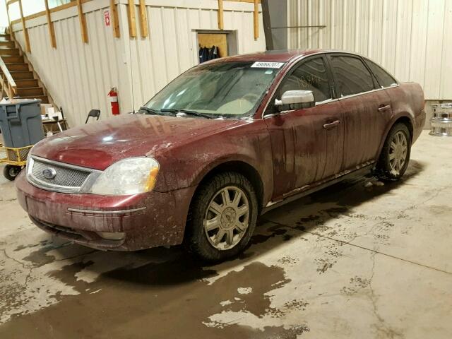 1FAHP28137G152479 - 2007 FORD FIVE HUNDR RED photo 2