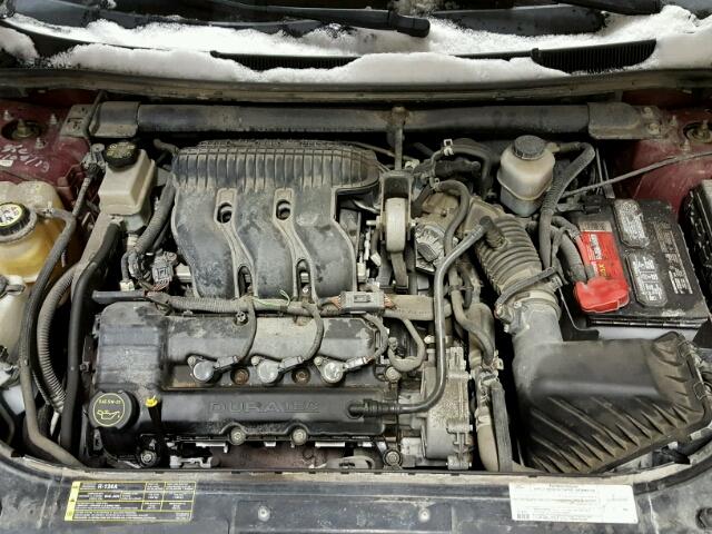 1FAHP28137G152479 - 2007 FORD FIVE HUNDR RED photo 7