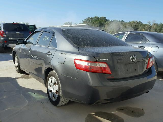 4T1BE46K48U211521 - 2008 TOYOTA CAMRY CE GRAY photo 3