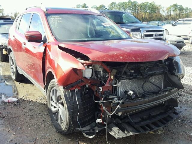 5N1AT2MTXGC793808 - 2016 NISSAN ROGUE S RED photo 1