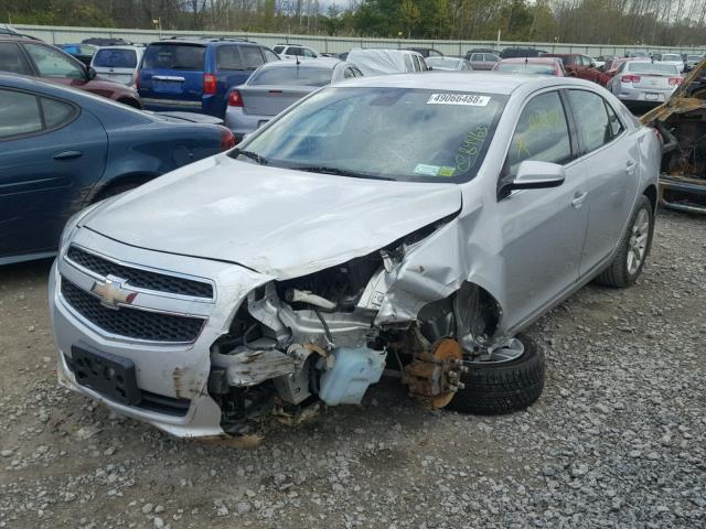 1G11D5RR7DF115231 - 2013 CHEVROLET MALIBU 1LT SILVER photo 2