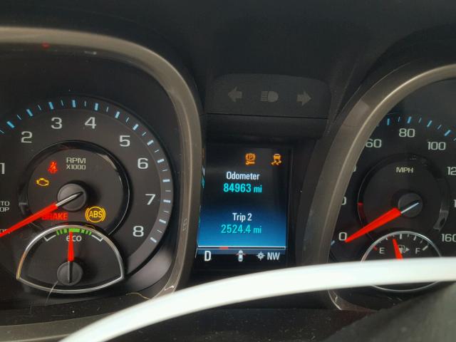 1G11D5RR7DF115231 - 2013 CHEVROLET MALIBU 1LT SILVER photo 8