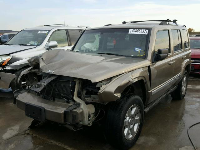 1J8HG58N56C288545 - 2006 JEEP COMMANDER BROWN photo 2