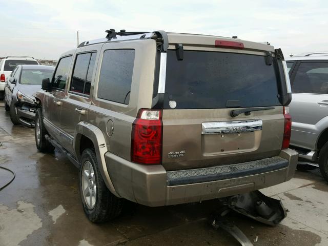 1J8HG58N56C288545 - 2006 JEEP COMMANDER BROWN photo 3