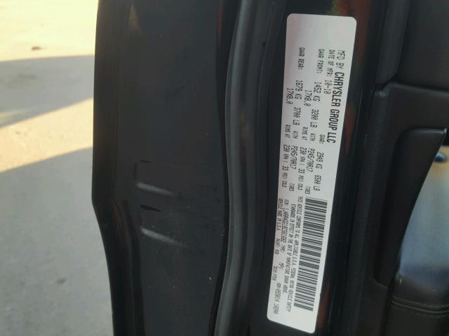 1J4RR4GG1BC561682 - 2011 JEEP GRAND CHER BLACK photo 10