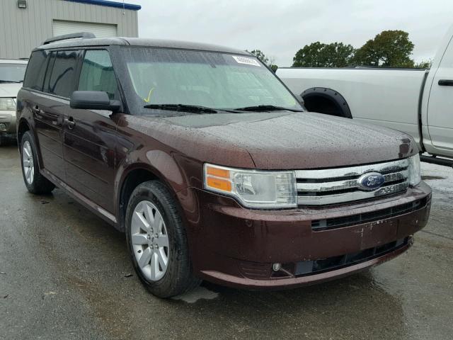 2FMDK51C79BA23235 - 2009 FORD FLEX SE BURGUNDY photo 1