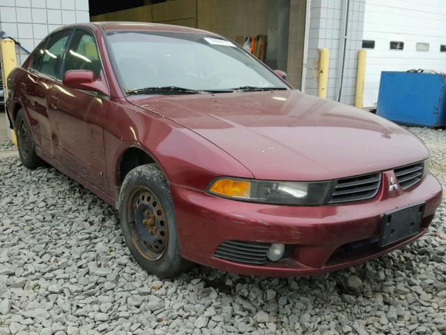 4A3AA46G03E168108 - 2003 MITSUBISHI GALANT ES RED photo 1