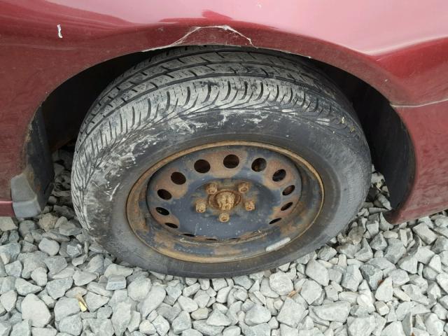 4A3AA46G03E168108 - 2003 MITSUBISHI GALANT ES RED photo 9