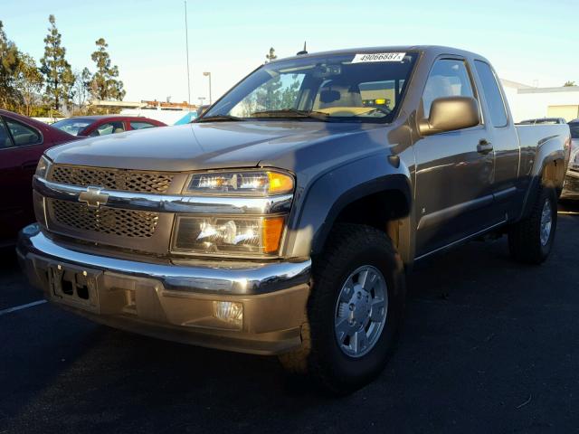 1GCDT49E088208620 - 2008 CHEVROLET COLORADO L GRAY photo 2