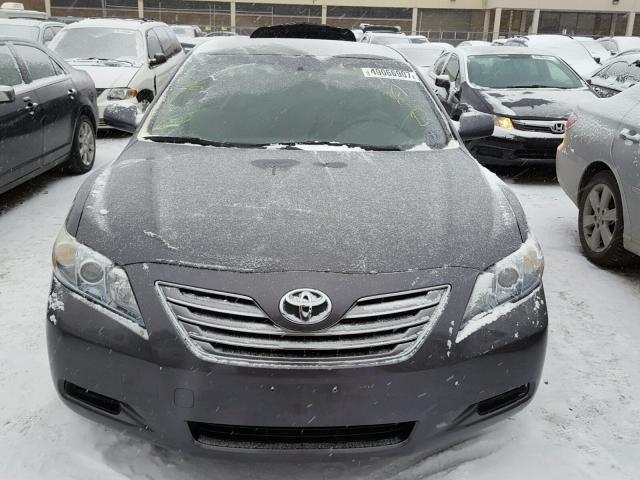 JTNBB46K673016047 - 2007 TOYOTA CAMRY NEW GRAY photo 9