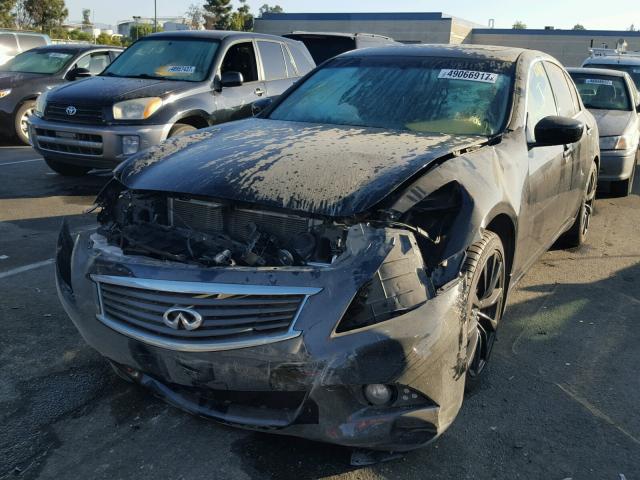 JN1CV6AP4DM719797 - 2013 INFINITI G37 BASE BLACK photo 2