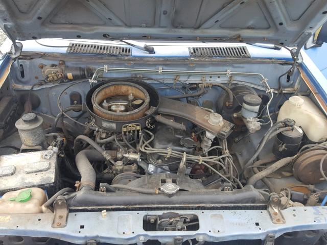 1N6ND11S2JC374428 - 1988 NISSAN D21 SHORT BLUE photo 7