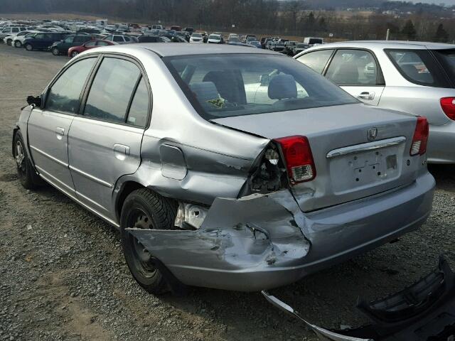 2HGES26833H524785 - 2003 HONDA CIVIC EX 银色 照片 3