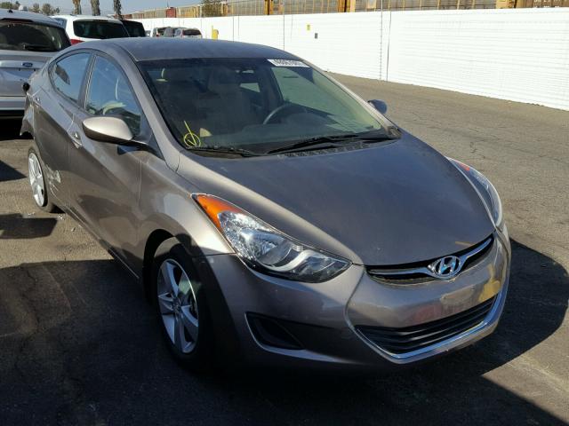 5NPDH4AE6DH402609 - 2013 HYUNDAI ELANTRA GL TAN photo 1