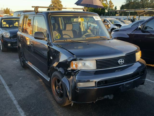 JTLKT324140143566 - 2004 TOYOTA SCION XB შავი ფოტო 1