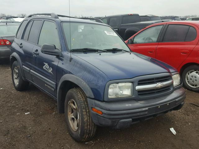 2CNBJ734X36910114 - 2003 CHEVROLET TRACKER ZR BLUE photo 1