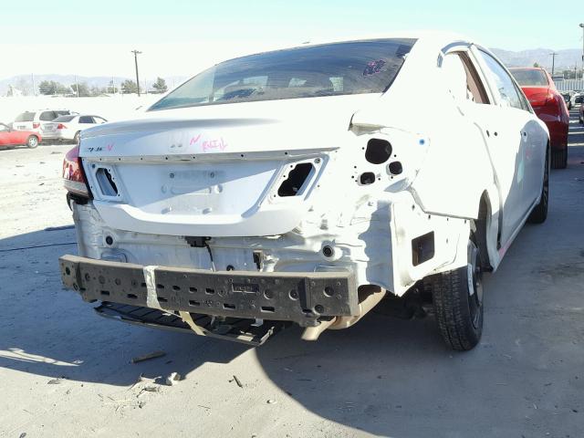 19XFB2F96FE235685 - 2015 HONDA CIVIC EXL WHITE photo 4