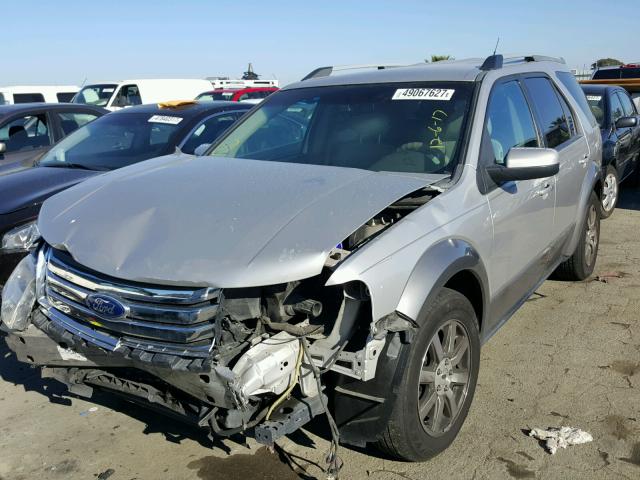 1FMDK05W88GA05275 - 2008 FORD TAURUS X S GRAY photo 2