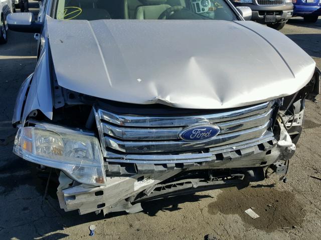 1FMDK05W88GA05275 - 2008 FORD TAURUS X S GRAY photo 9