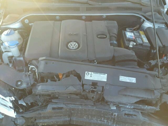 3VWDP7AJ6DM409312 - 2013 VOLKSWAGEN JETTA SE SILVER photo 7