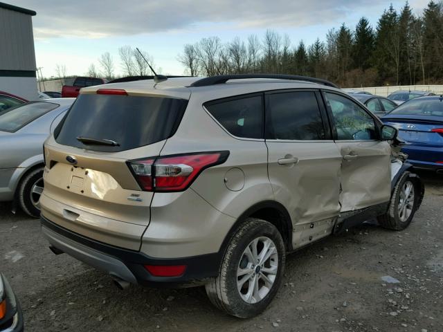 1FMCU9GD2HUE67905 - 2017 FORD ESCAPE SE TAN photo 4