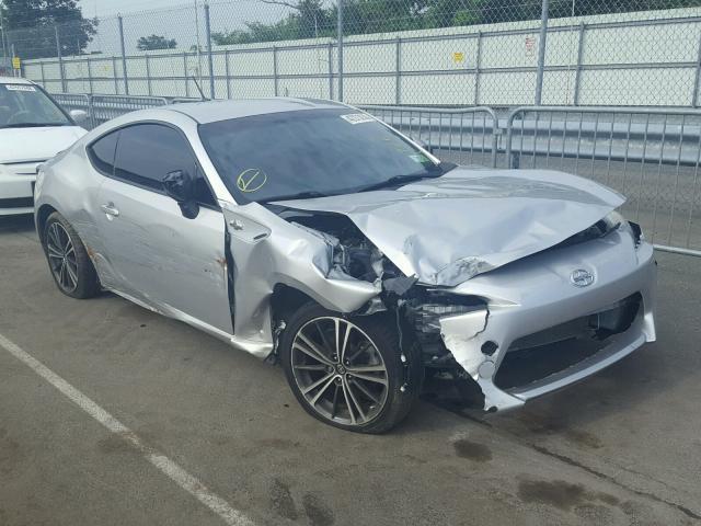 JF1ZNAA11D2705329 - 2013 TOYOTA SCION FR-S SILVER photo 1