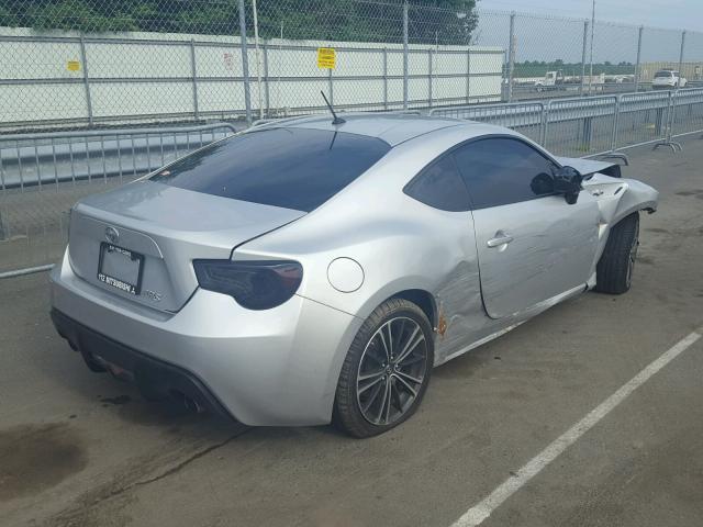 JF1ZNAA11D2705329 - 2013 TOYOTA SCION FR-S SILVER photo 4