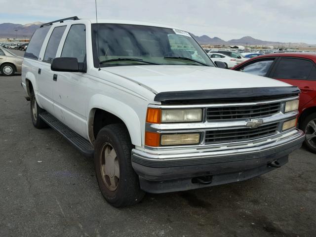 3GNFK16R0XG146329 - 1999 CHEVROLET SUBURBAN K WHITE photo 1