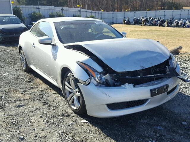 JN1CV6FE1AM353283 - 2010 INFINITI G37 BASE SILVER photo 1