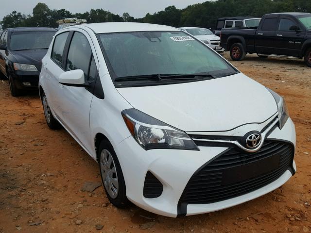 VNKKTUD38HA079779 - 2017 TOYOTA YARIS L WHITE photo 1