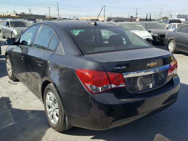 1G1PA5SG3F7130186 - 2015 CHEVROLET CRUZE LS BLACK photo 3