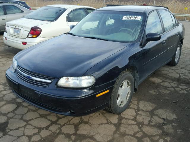 1G1NE52J4Y6297866 - 2000 CHEVROLET MALIBU LS შავი ფოტო 2